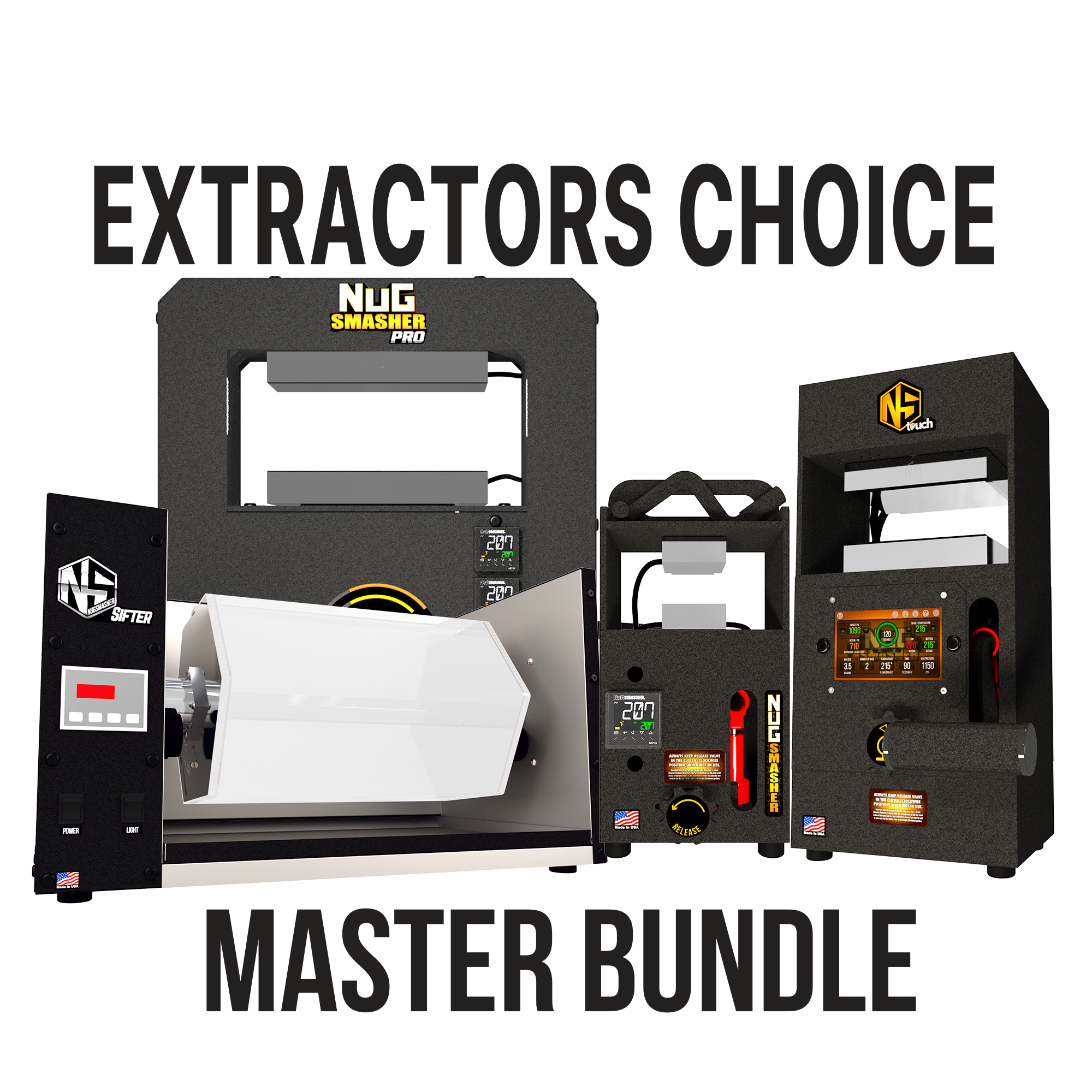 MASTER EXTRACTORS CHOICE BUNDLE NugSmasher